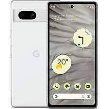 Google Pixel 7a 5G 128GB 6.1" Smartphone Unlocked - Sea Snow Black