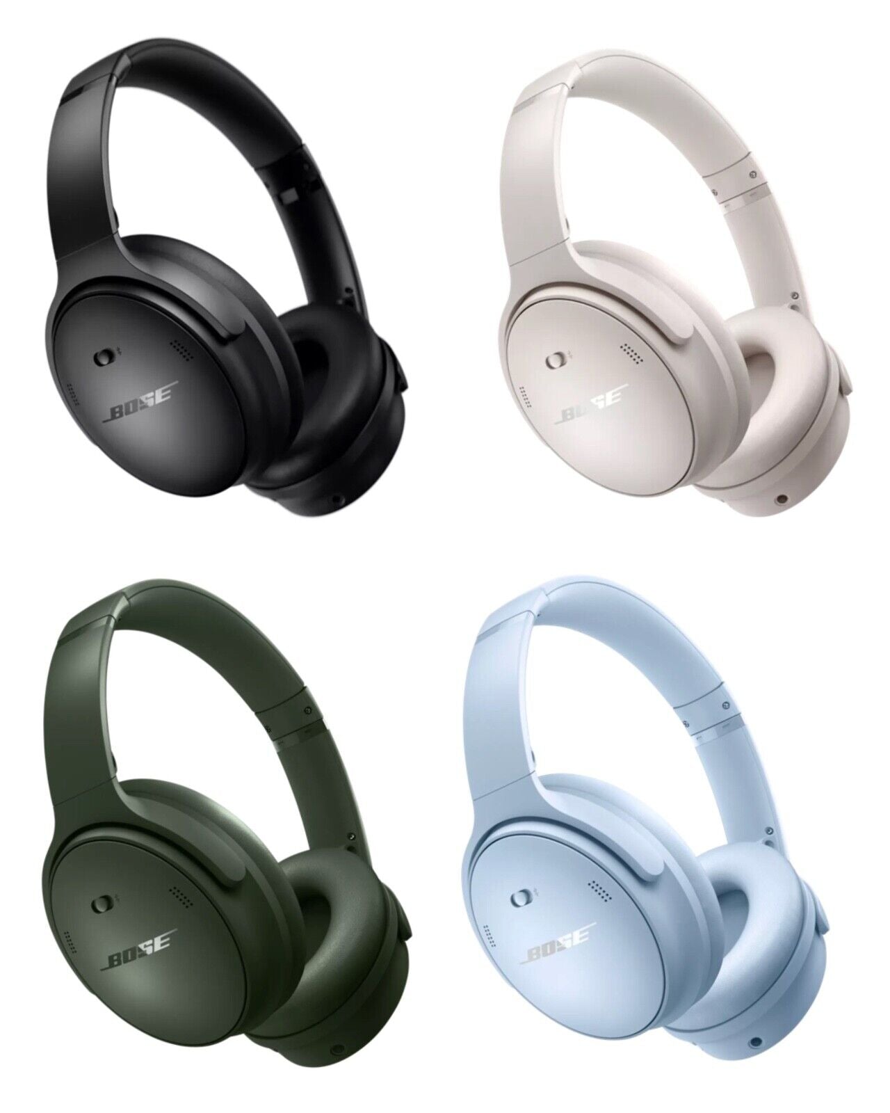 NEW MODEL Bose QuietComfort Wireless Over-Ear Noise-Cancelling Headphones