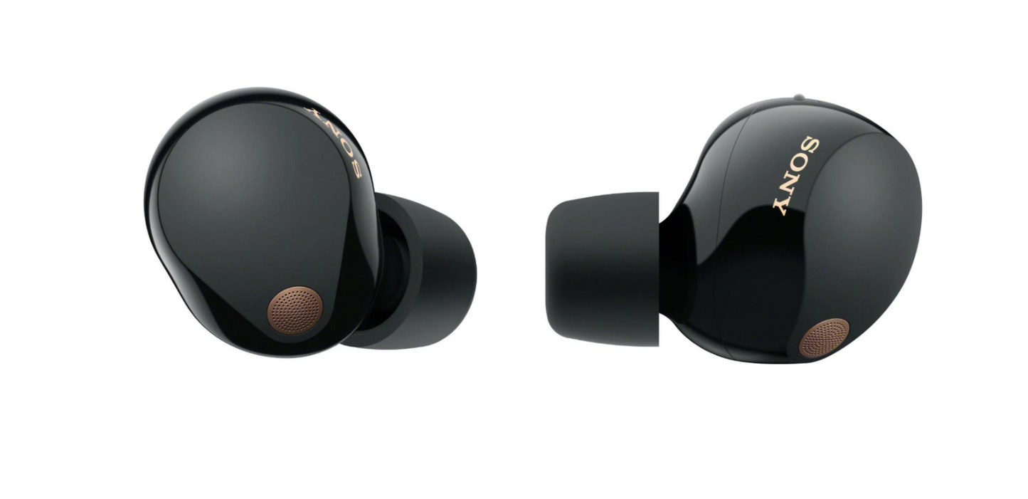 Sony WF-1000XM5 True Wireless Noise Cancelling Earbuds - Black Silver
