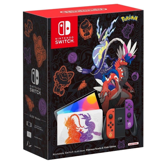 Nintendo Switch Console OLED Model Pokémon Scarlet & Violet Edition