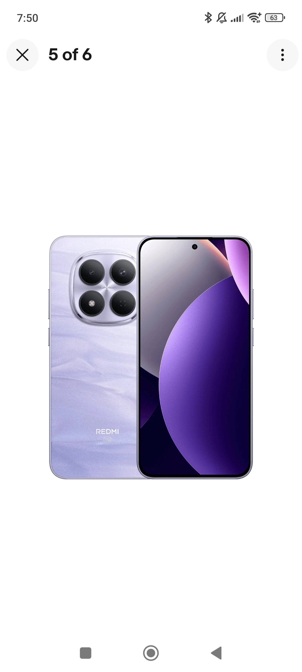 Xiaomi Redmi Note 15 Pro 5G 256GB/12GB Dual SIM Global version