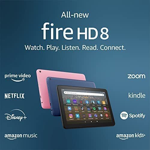 NEW 2022 AMAZON FIRE HD 8 WiFi TABLET 8" 32Gb 12th Gen HD8 - Black Blue Pink