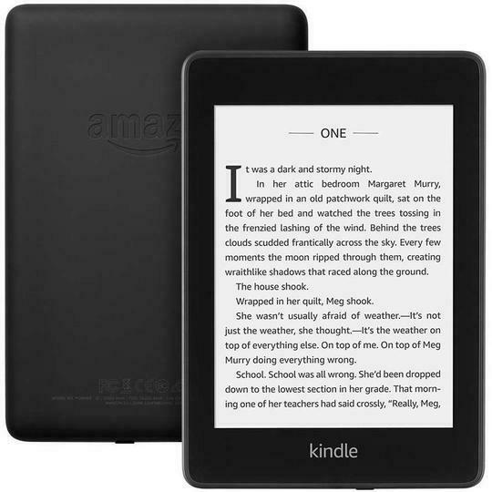 Amazon Kindle Paperwhite (2018) 8Gb 32Gb WiFi eReader Waterproof 10th Assorted Colours