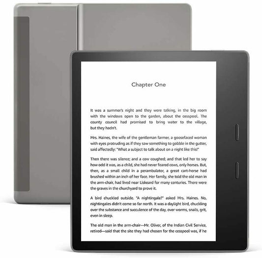 Amazon Kindle Oasis 8Gb WiFi - Graphite eReader Waterproof 10th Gen