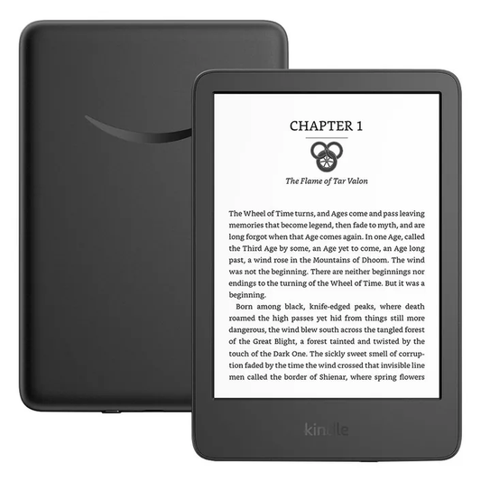 Kindle All-New 2022 E-Reader 16GB Wifi Black eReader 6" Light Compact - 16GB