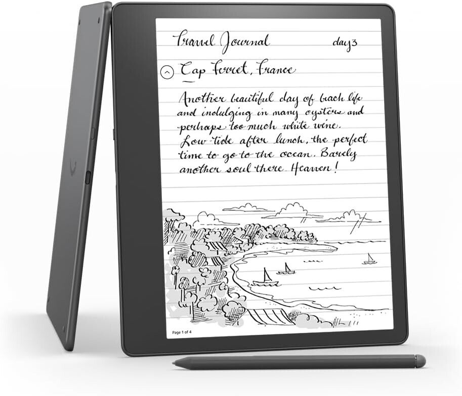 Amazon Kindle Scribe (16 GB) e-Reader Digital Notebook with Basic Pen