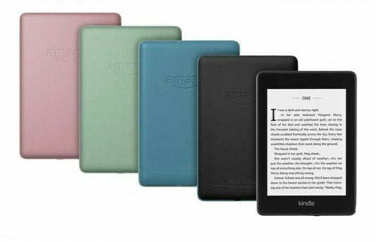 Amazon Kindle Paperwhite (2018) 8Gb 32Gb WiFi eReader Waterproof 10th Assorted Colours