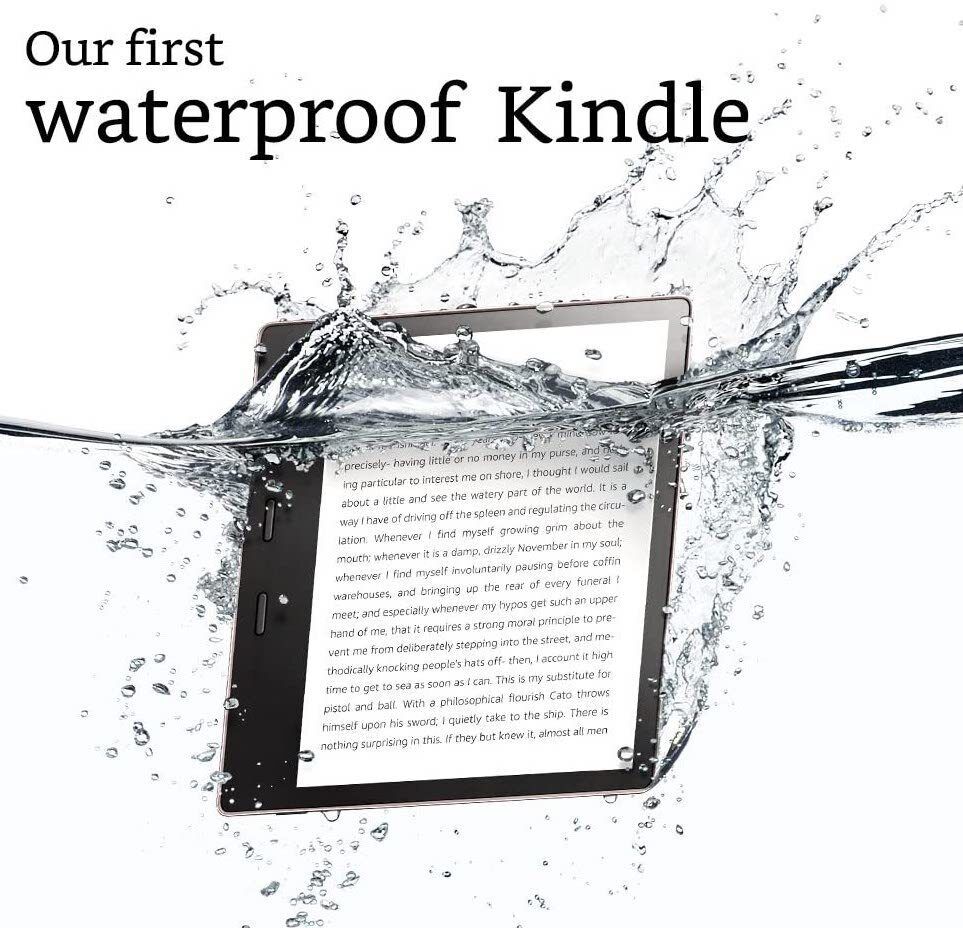 Amazon Kindle Oasis 32Gb WiFi - Graphite eReader Waterproof 10th Gen