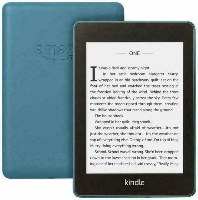 Amazon Kindle Paperwhite (2018) 8Gb 32Gb WiFi eReader Waterproof 10th Assorted Colours