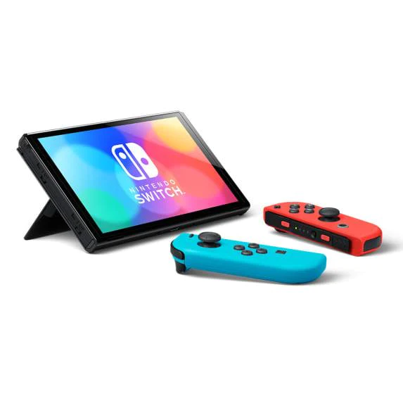 Nintendo Switch Console OLED Model 7" Display 64Gb - Neon