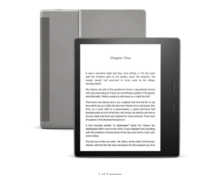 Amazon Kindle Oasis 32Gb WiFi - Graphite eReader Waterproof 10th Gen